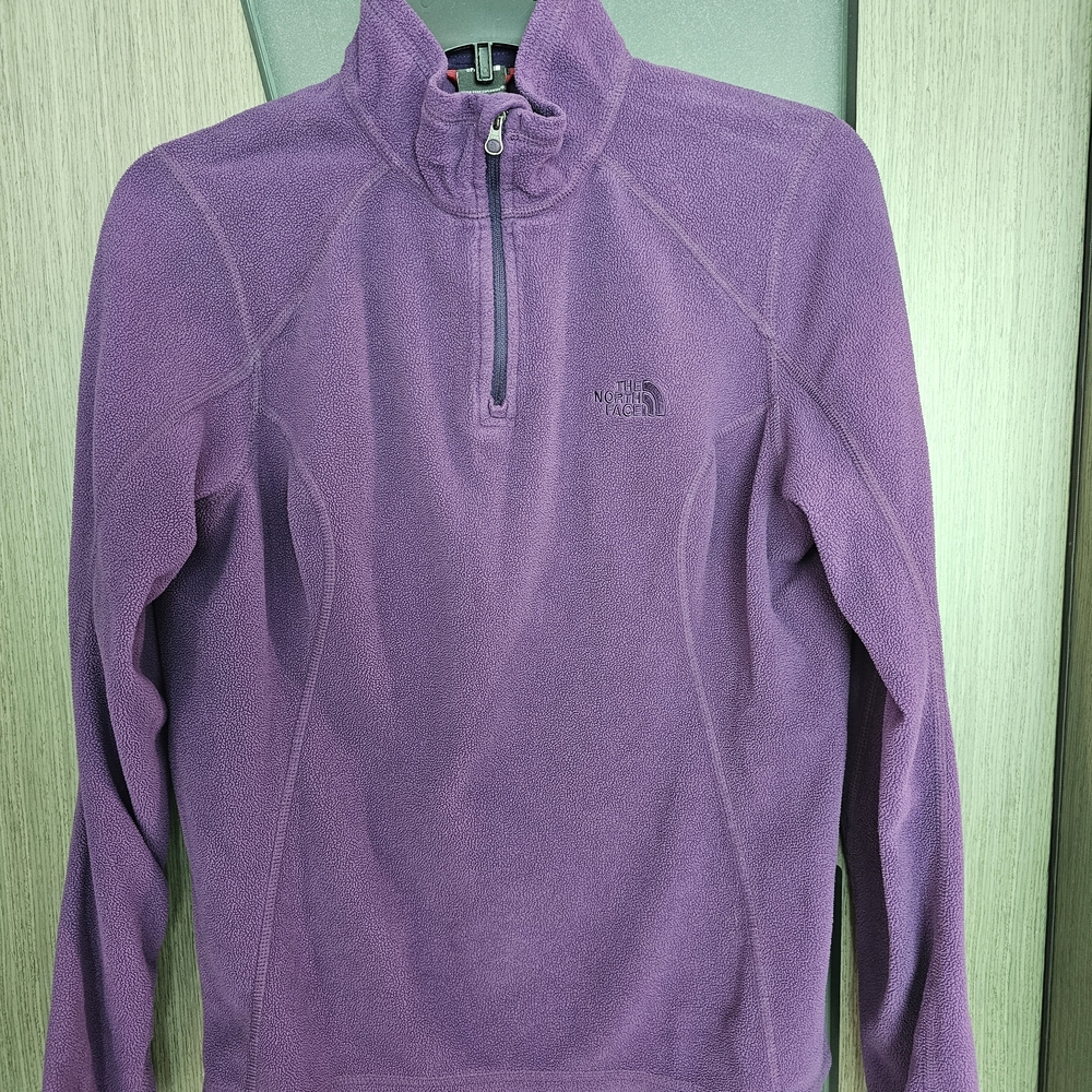 The North Face Womens Deep Purple Fleece Sweater Size M